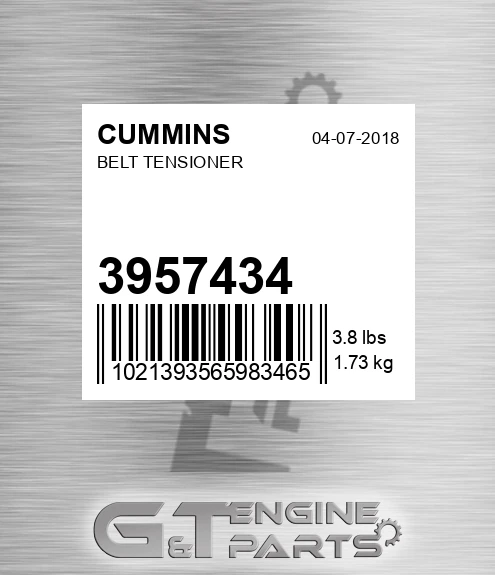 3957434 Belt Tensioner