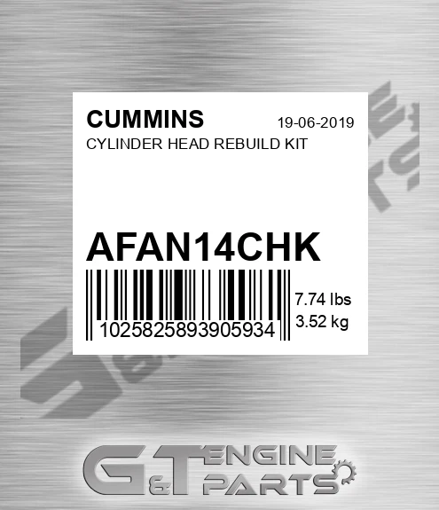 AFA-N14CHK Cylinder Head Rebuild Kit for CUMMINS