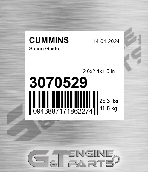 3070529 CUMMINS Spring Guide