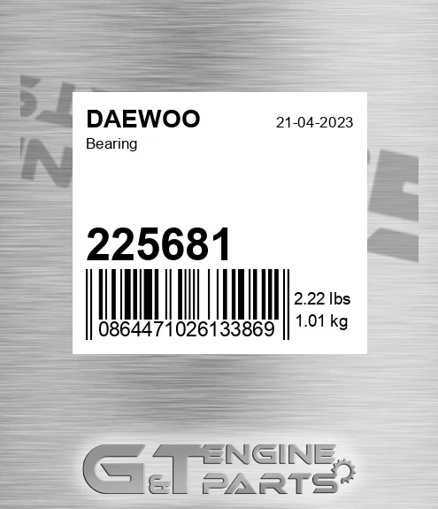 225681 Bearing