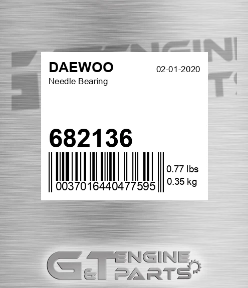 682136 Needle Bearing
