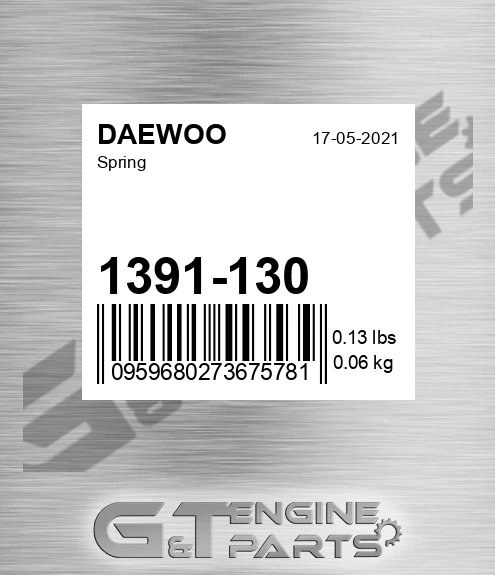1391-130 Spring