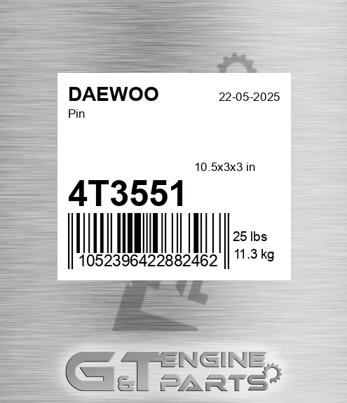 4T3551 Pin
