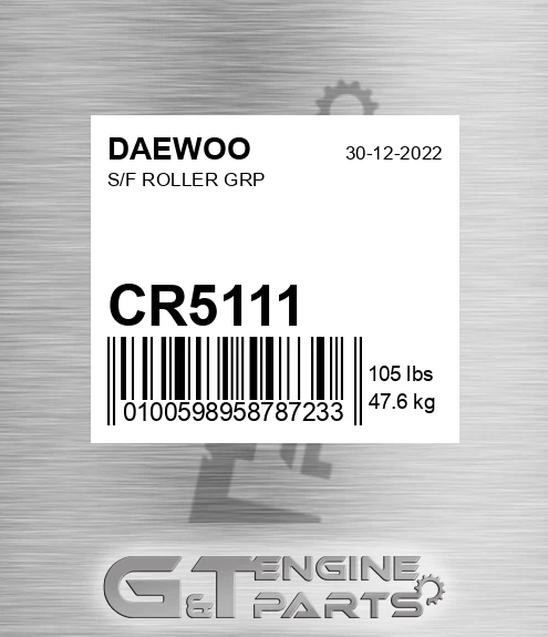 CR5111 S/f Roller Grp