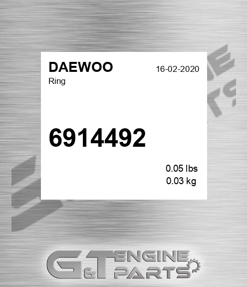6914492 DAEWOO Ring