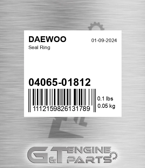 04065-01812 Seal Ring