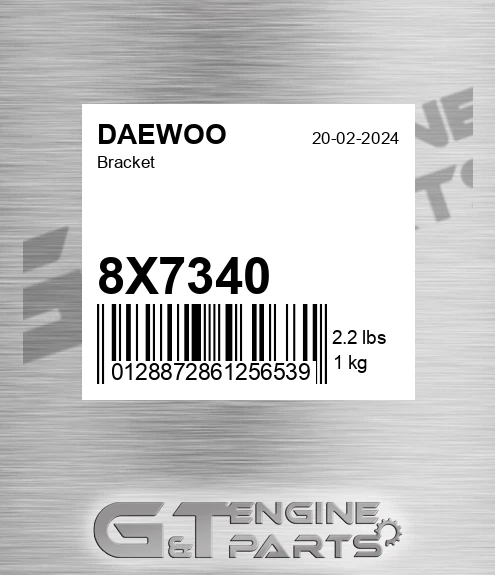 8X7340 Bracket