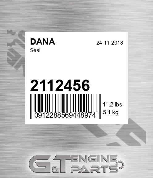 2112456 Seal for DANA
