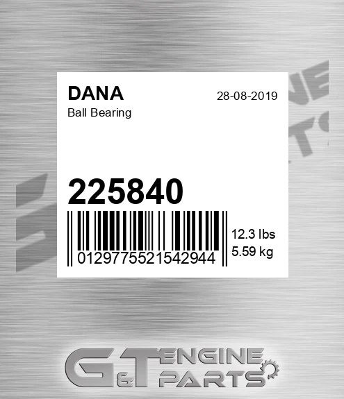 225840 Ball Bearing for DANA