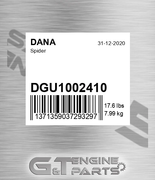 DGU-10024-10 Spider for DANA