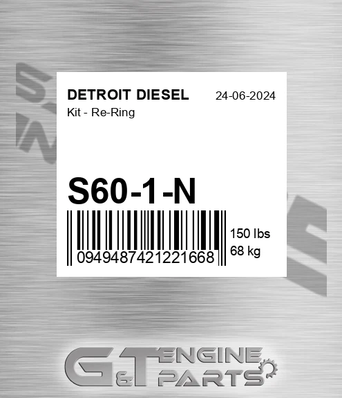S60-1-N Kit - Re-ring