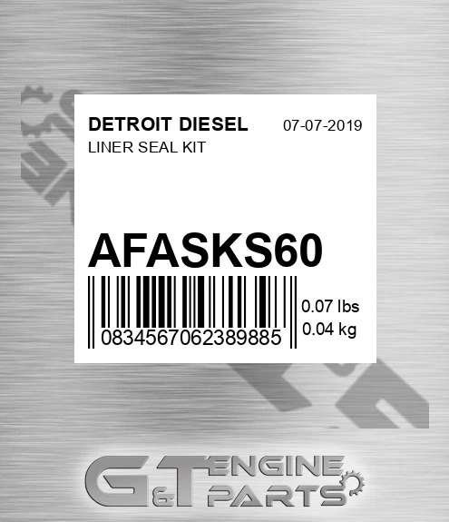 AFA-SKS60 Liner Seal Kit for DETROIT DIESEL