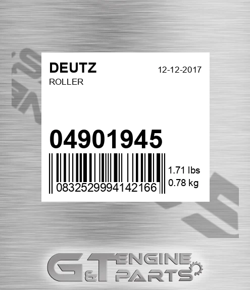 04901945 Roller for DEUTZ