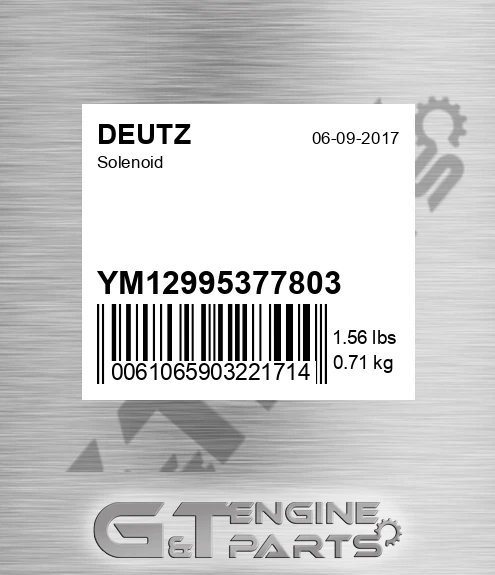 YM12995377803 Solenoid