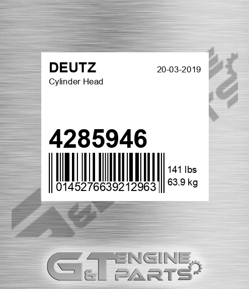 4285946 Cylinder Head for DEUTZ