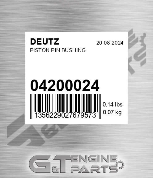 04200024 DEUTZ Piston Pin Bushing