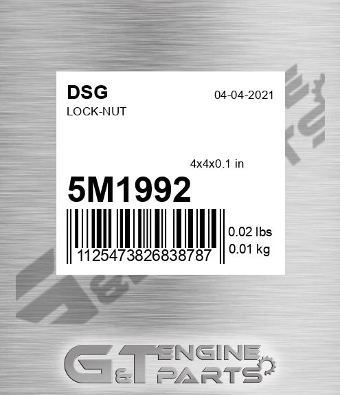 5M1992 Lock-nut