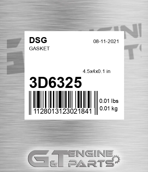3D6325 Gasket