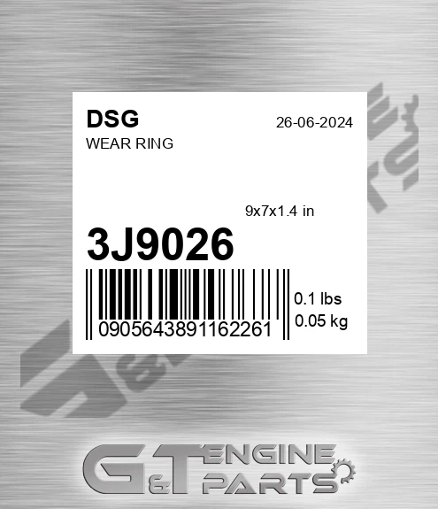 3J9026 Wear Ring