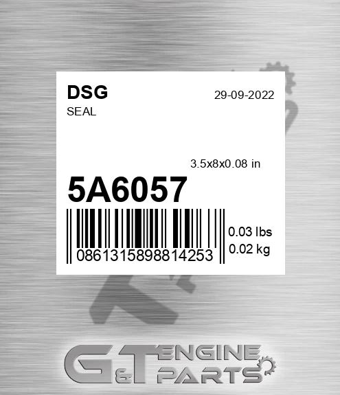 5A6057 Seal