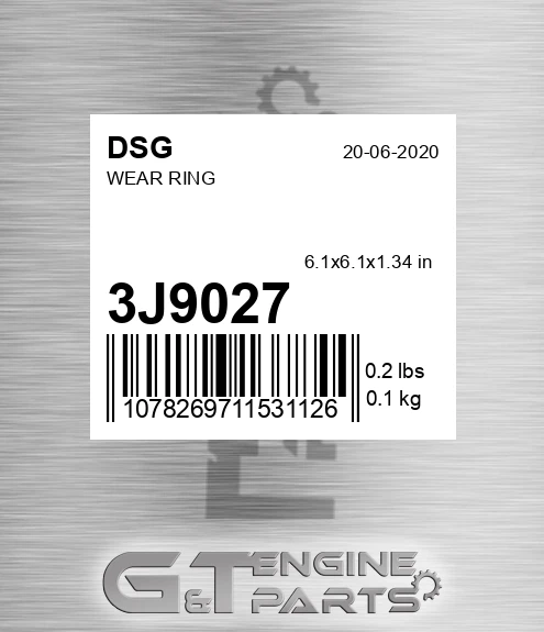 3J9027 Wear Ring