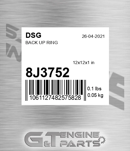 8J3752 Back Up Ring