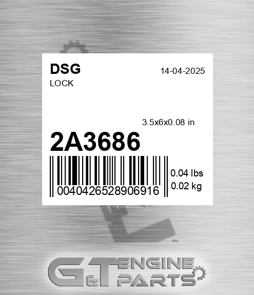 2A3686 Lock