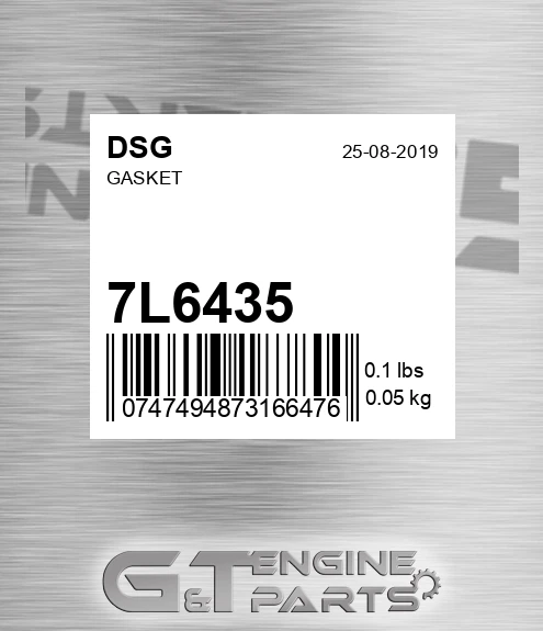 7L6435 DSG Gasket