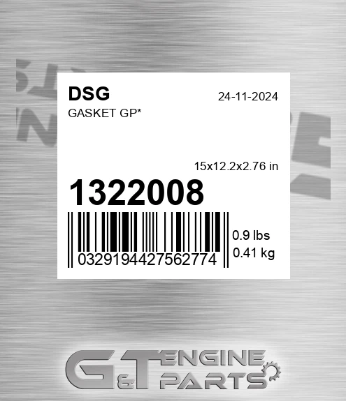 1322008 Gasket Gp*