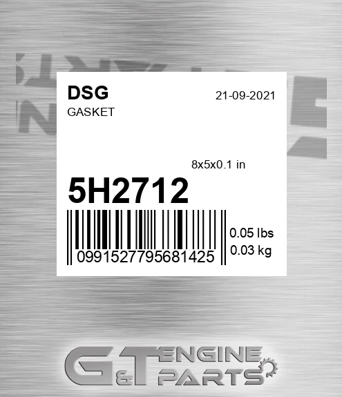 5H2712 Gasket