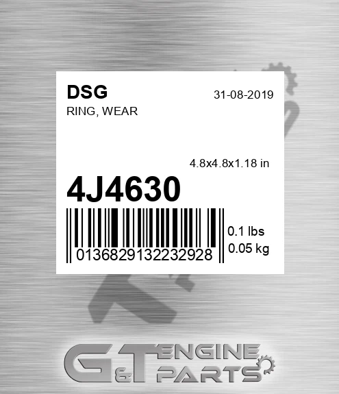 4J4630 Ring, Wear