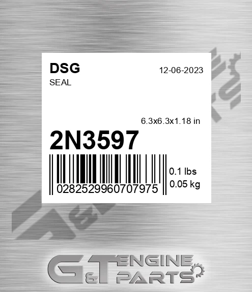 2N3597 Seal