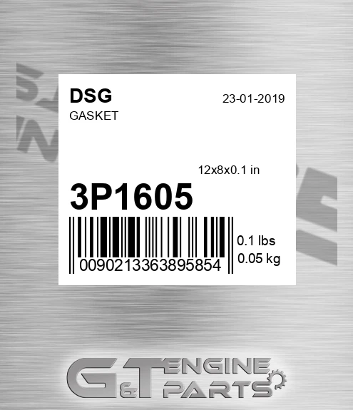 3P1605 Gasket