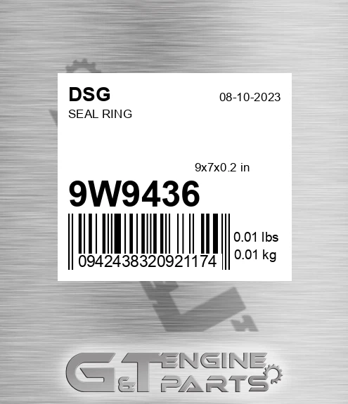 9W9436 Seal Ring