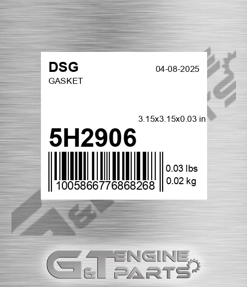 5H2906 Gasket