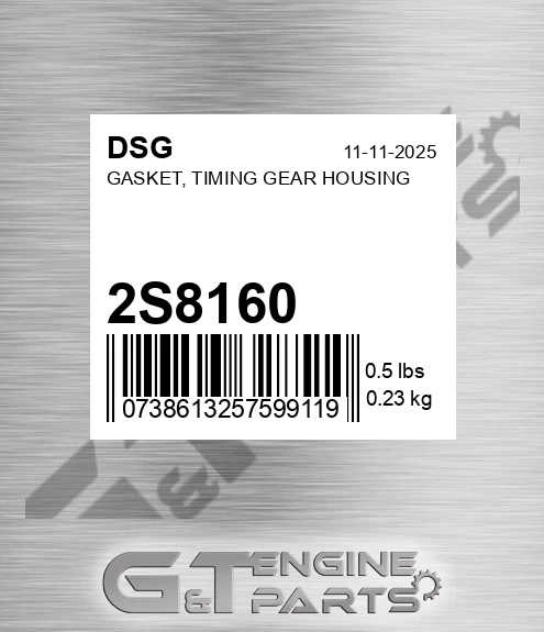 2S8160 Gasket, Timing Gear Housing