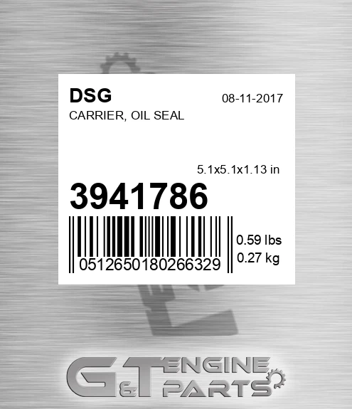 3941786 Carrier, Oil Seal
