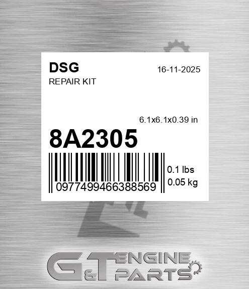 8A2305 Repair Kit