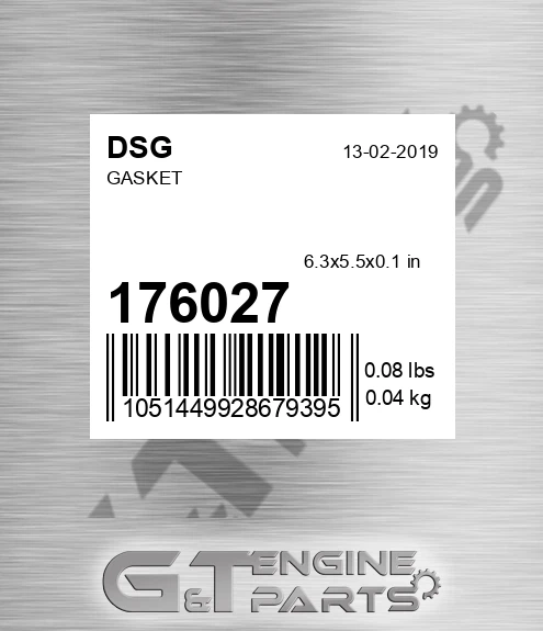 176027 Gasket
