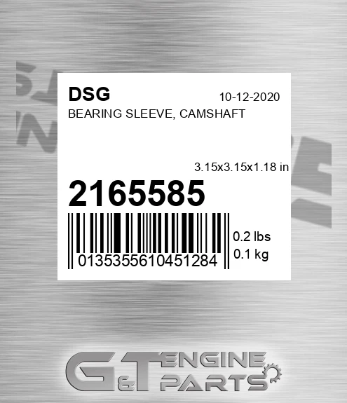 2165585 Bearing Sleeve, Camshaft