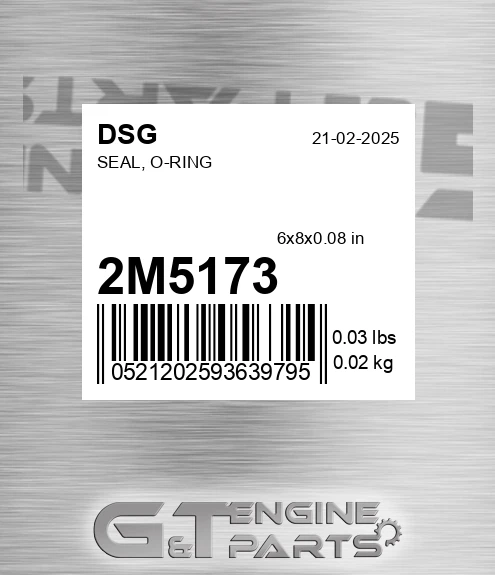 2M5173 Seal, O-ring