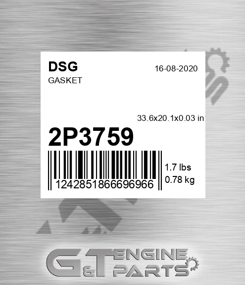 2P3759 Gasket