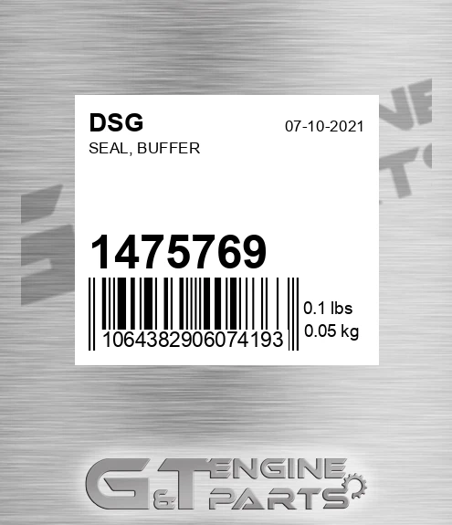 1475769 Seal, Buffer