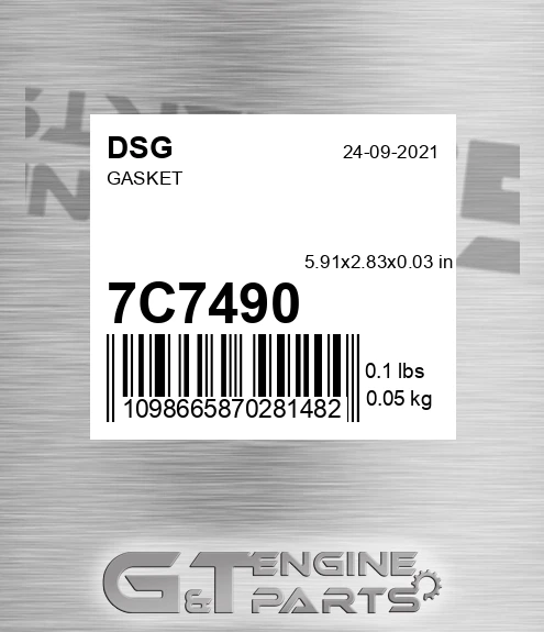 7C7490 Gasket