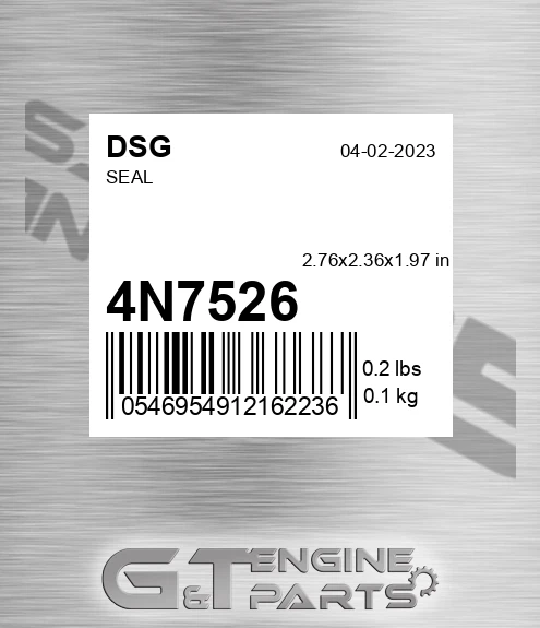 4N7526 Seal