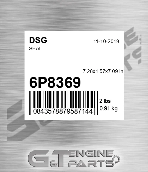 6P8369 DSG Seal
