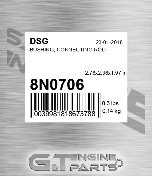 8N0706 Bushing, Connecting Rod