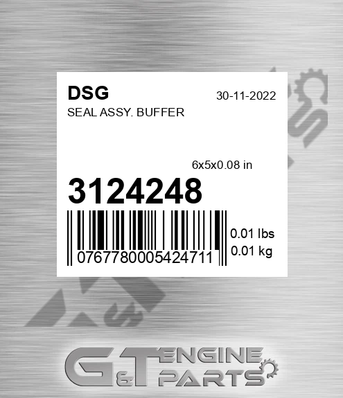 3124248 Seal Assy. Buffer