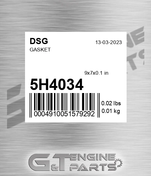 5H4034 Gasket