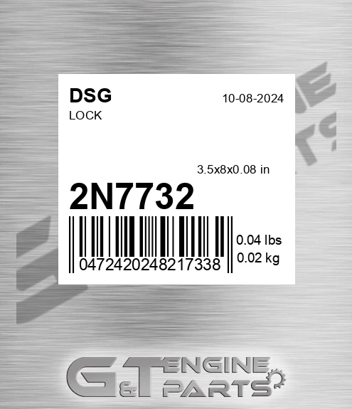 2N7732 DSG Lock